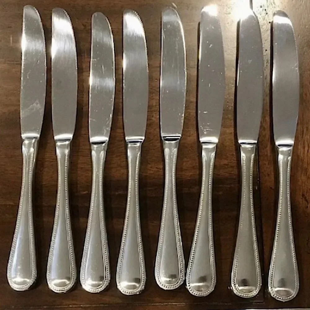 TOWLE Stainless Steel Beaded Antique Flatware
